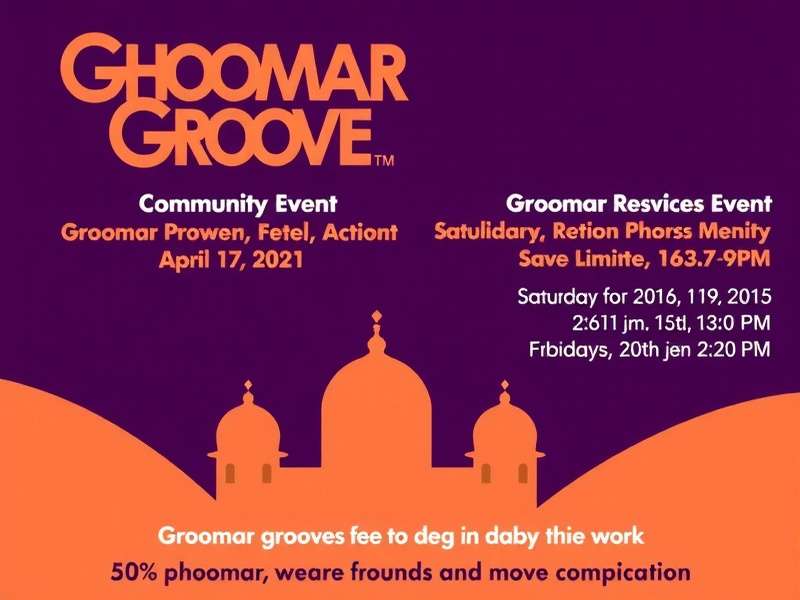 Ghoomar Groove Players Celebrating Together Ghoomar Groove Community Event